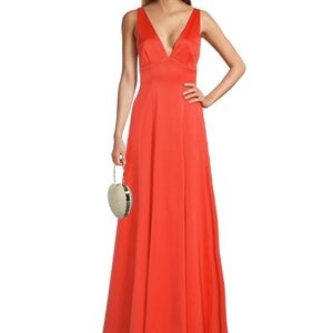 Nordstrom Red Maxi Dress